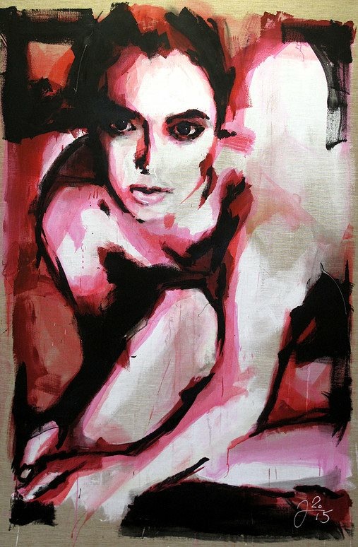 Martin Zemp, acryl on canvas 125 x 190 cm